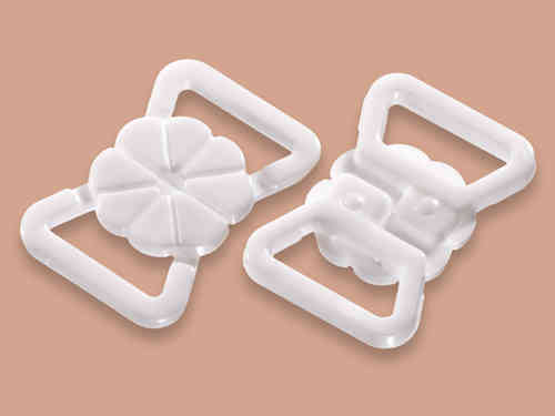 Bikini-fastener made of plastic